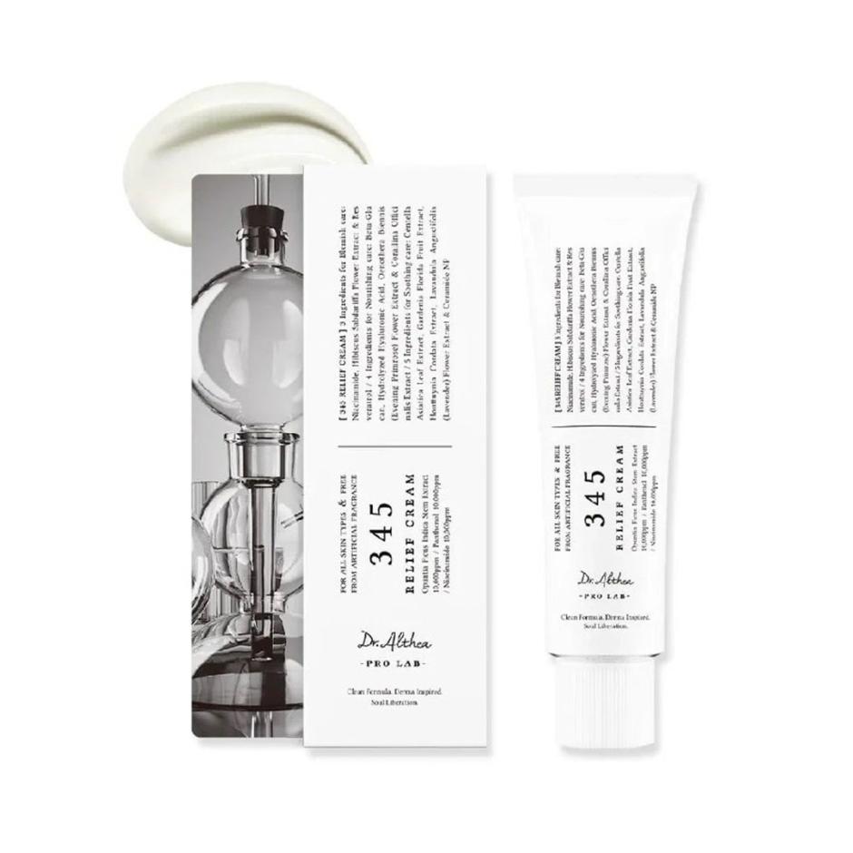 Dr.Althea 345 Relief Cream Daily Face Moisturizer Blemish Relief Care Soothing Recovery & Moisture with Niacinamide 50ML